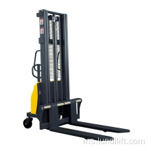 580kg 1.5ton 4M Stacker Walking Semi-Elektrik Dengan
